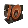 Ten card symbol